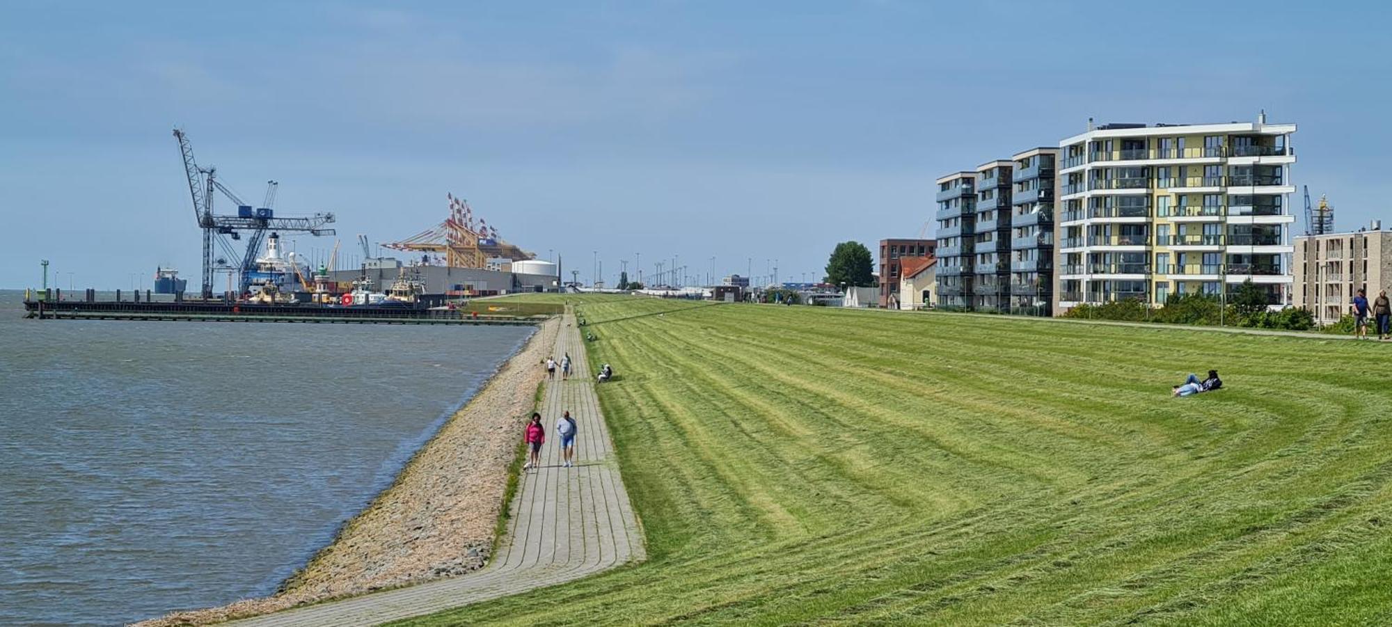 Ferienwohnung Neuer Hafen Marina Μπρέμερχαφεν Εξωτερικό φωτογραφία