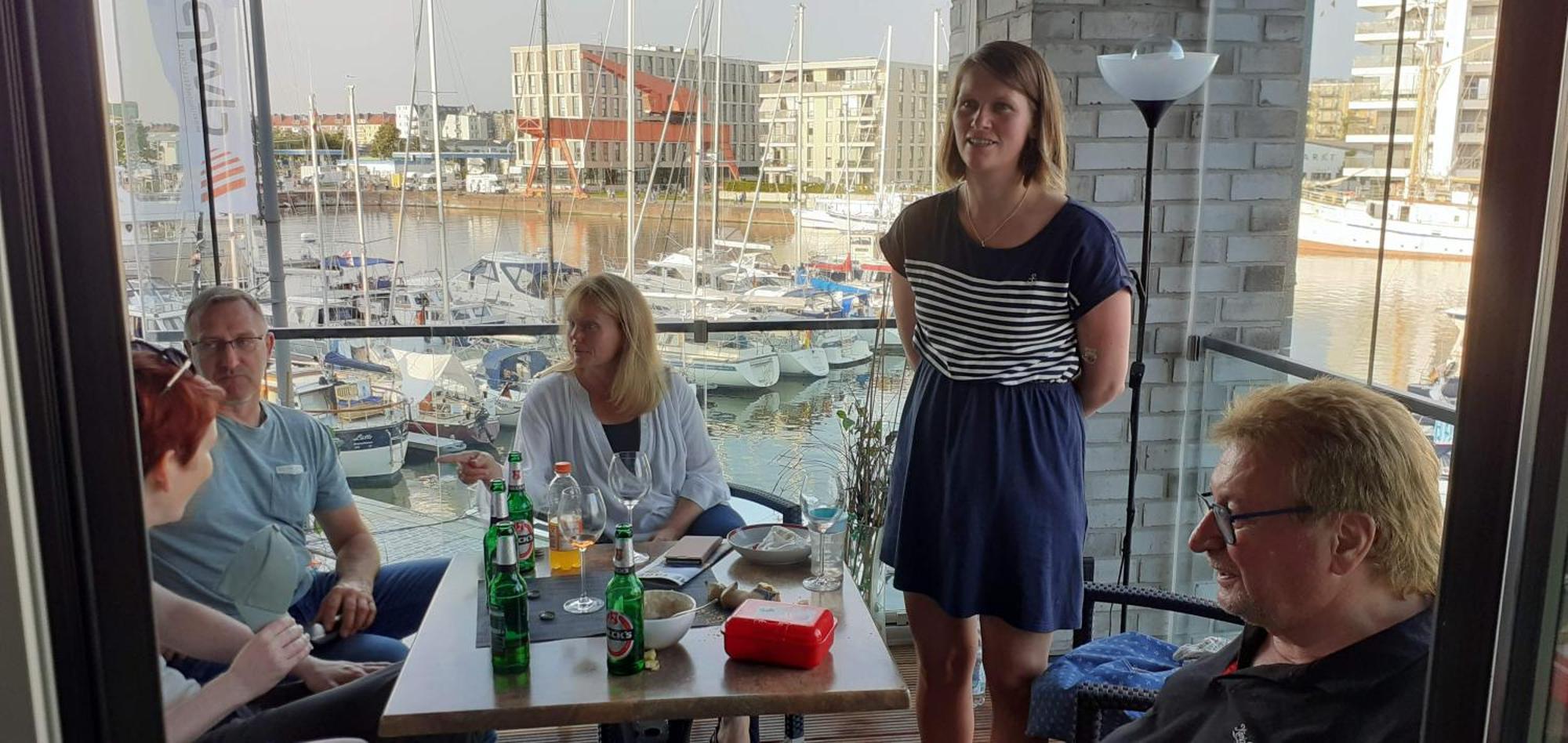 Ferienwohnung Neuer Hafen Marina Μπρέμερχαφεν Εξωτερικό φωτογραφία