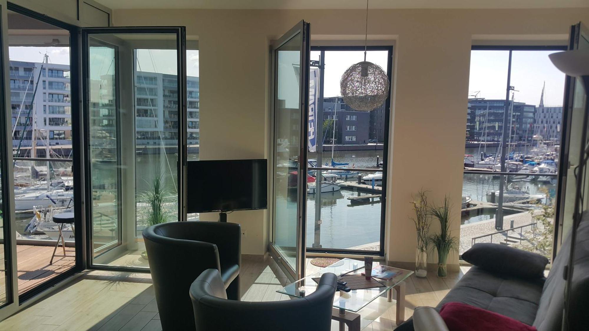Ferienwohnung Neuer Hafen Marina Μπρέμερχαφεν Εξωτερικό φωτογραφία
