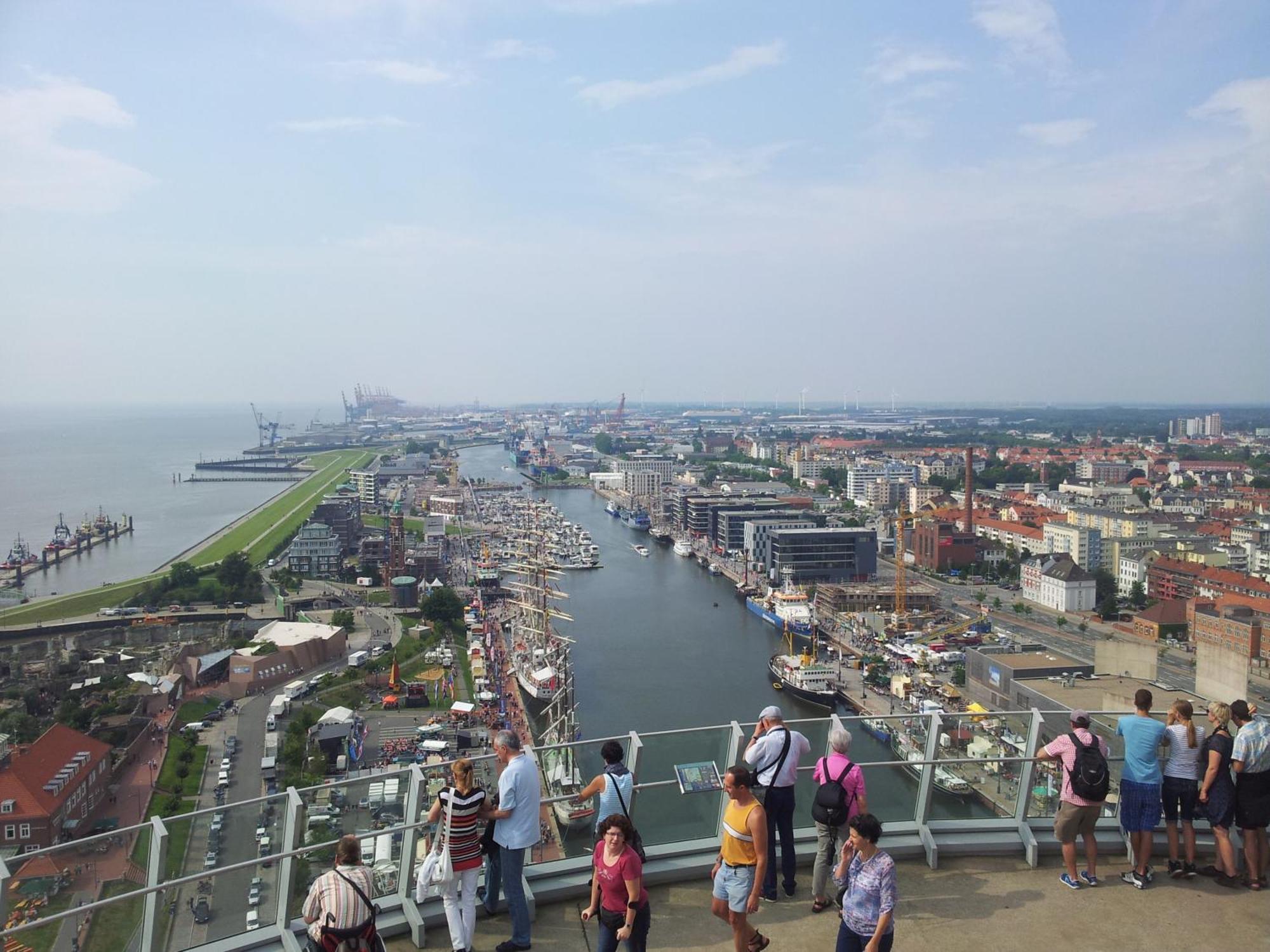 Ferienwohnung Neuer Hafen Marina Μπρέμερχαφεν Εξωτερικό φωτογραφία